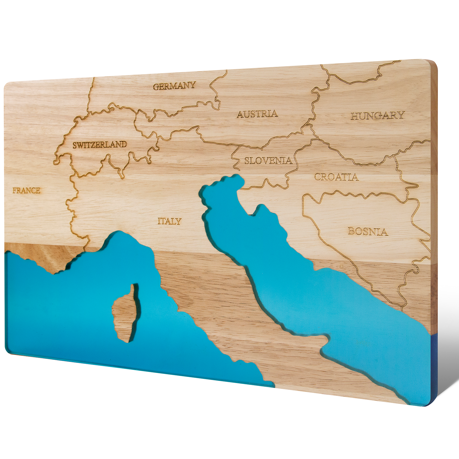 Fra slakterbrett til kunstverk: Tilpassede tre-brett