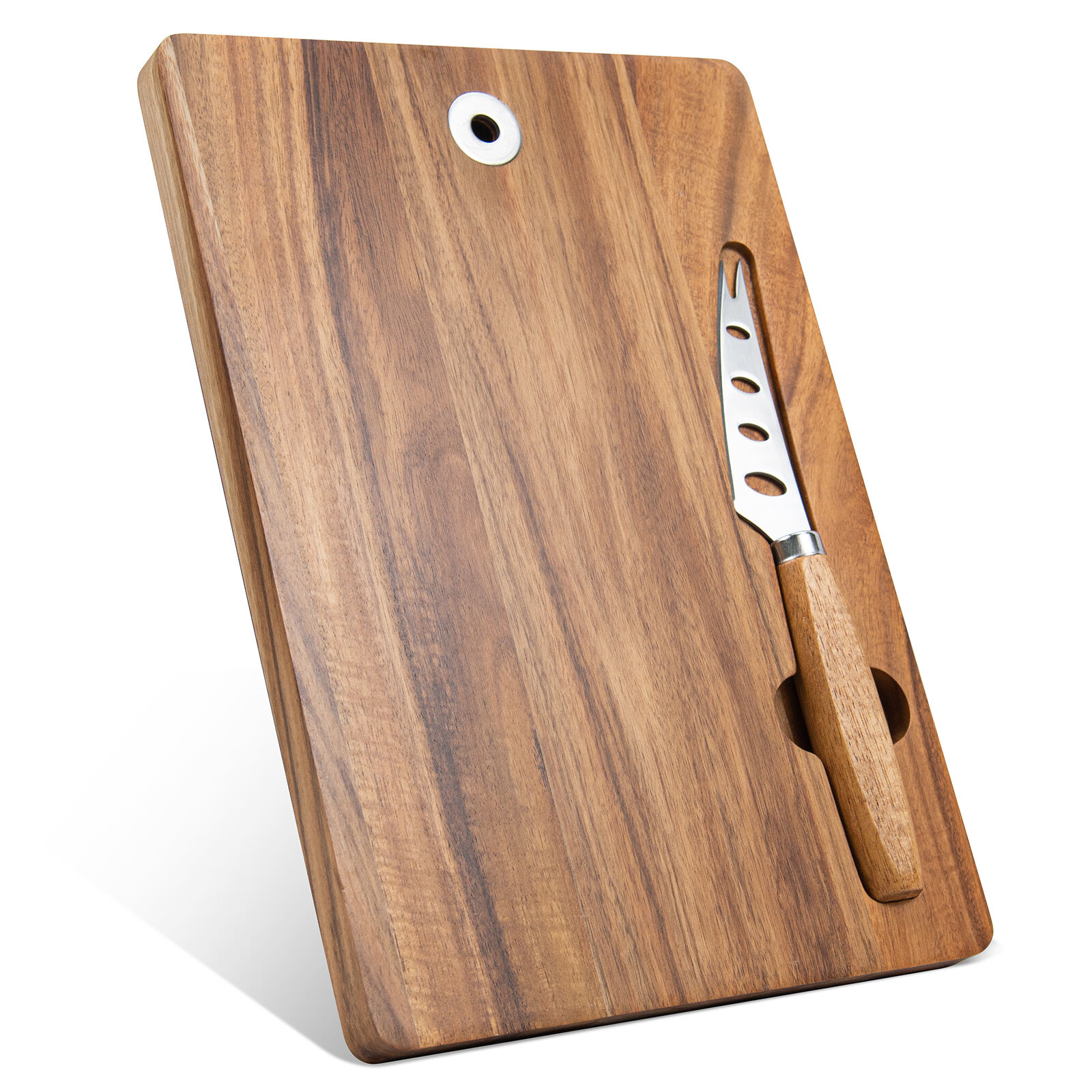 Magnetic Mini Acacia Wood Cheese Board Set | Portable & Space-Saving Design