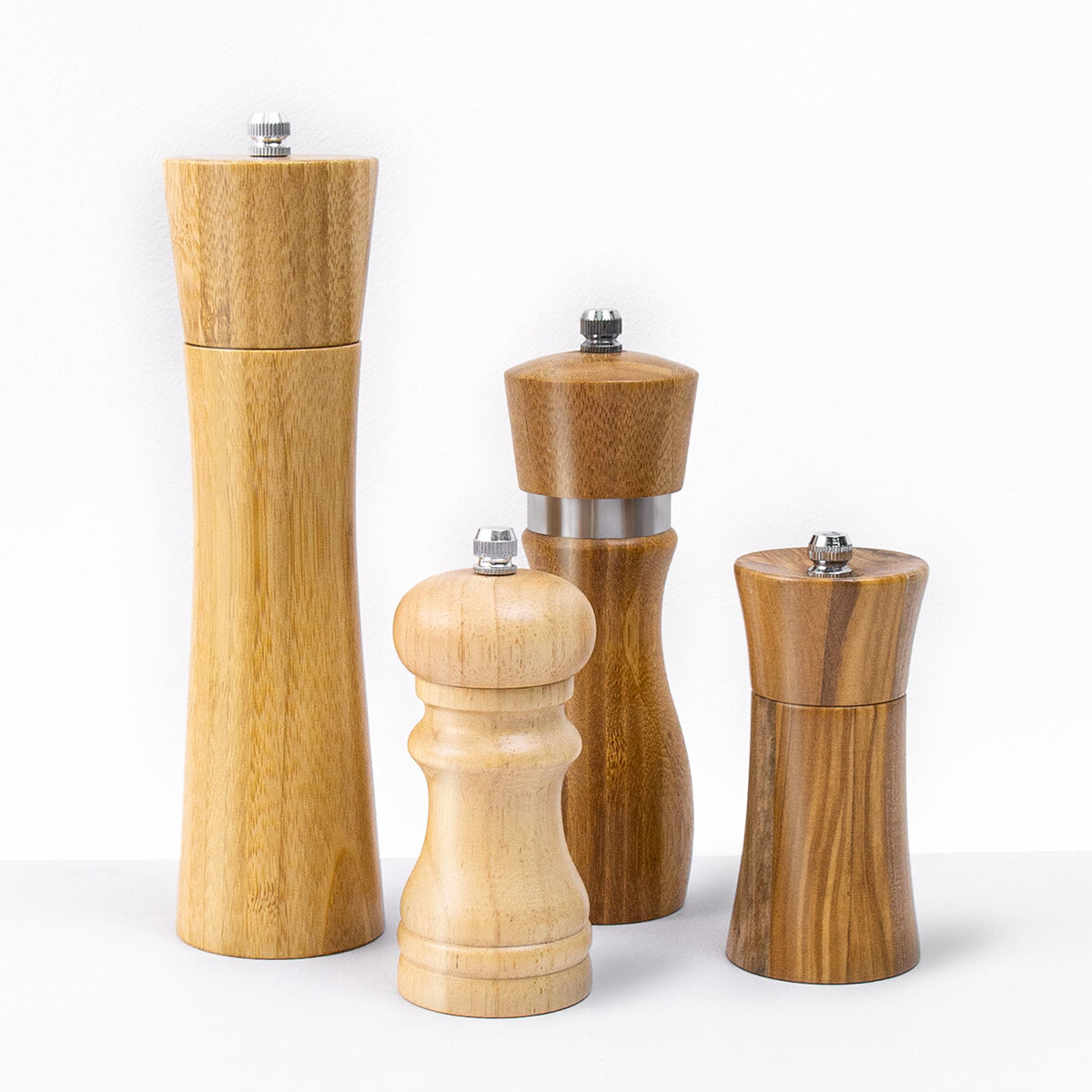 Elevate Your Culinary Experience with Our Wood Pepper and Salt Grinders