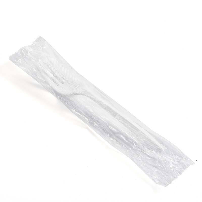 2.5g PP Plastic Medium Weight Cutlery White Disposable Fork Individual Wrapped