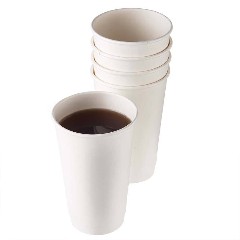 Custom Double Wall Paper Hot Cups 16 oz Disposable Cup