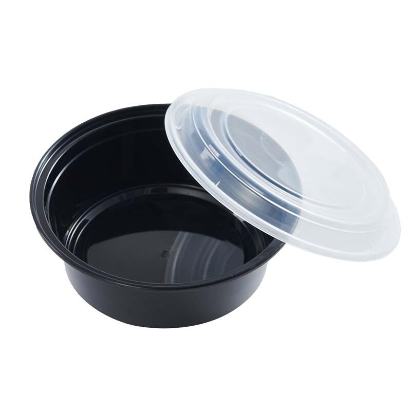 récipients à emporter en plastique PP de 32 oz, microwavables, ronds ...