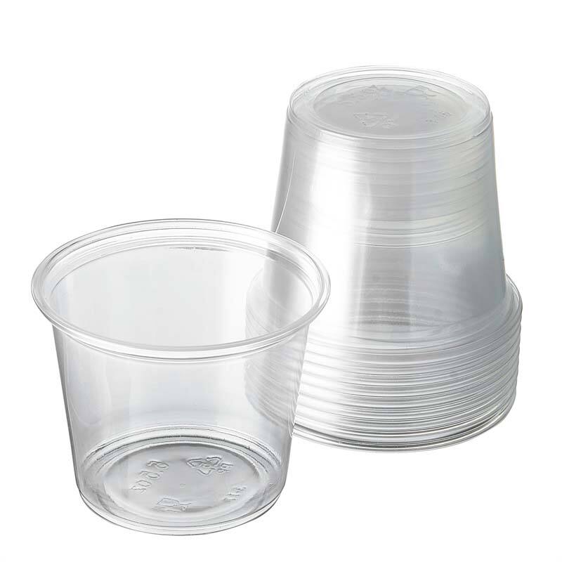 5.5 oz PP Clear Plastic Portion Sauce Cup