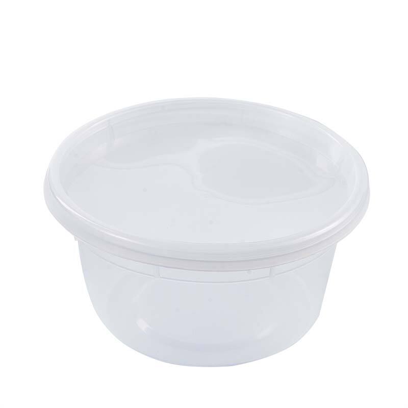 12 oz Injection Molded Soup Deli Container with Lid