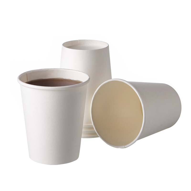 Custom Single Wall Paper Hot Cups 8 oz Disposable Cup