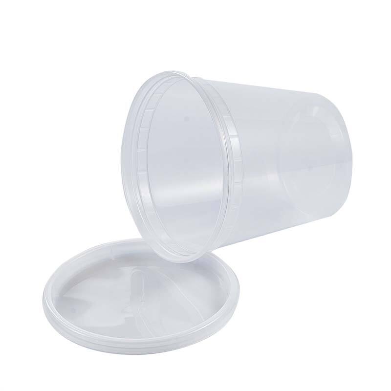 24 oz Injection Molded Soup Deli Container with Lid