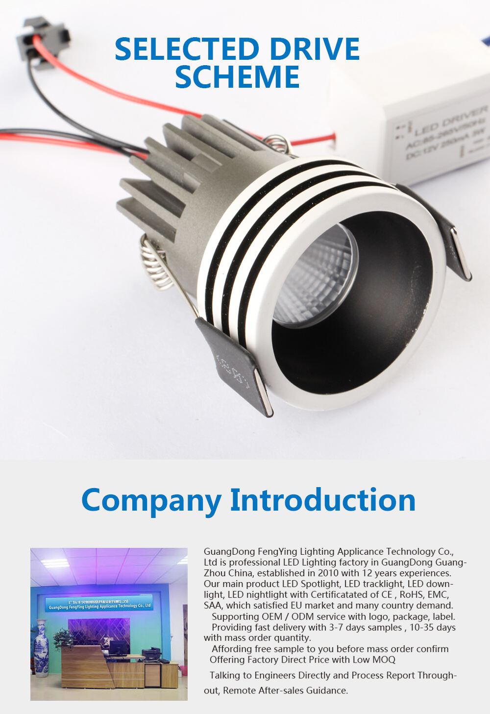  HX-117 LED SPOT LIGHT Indoor Spot Light details