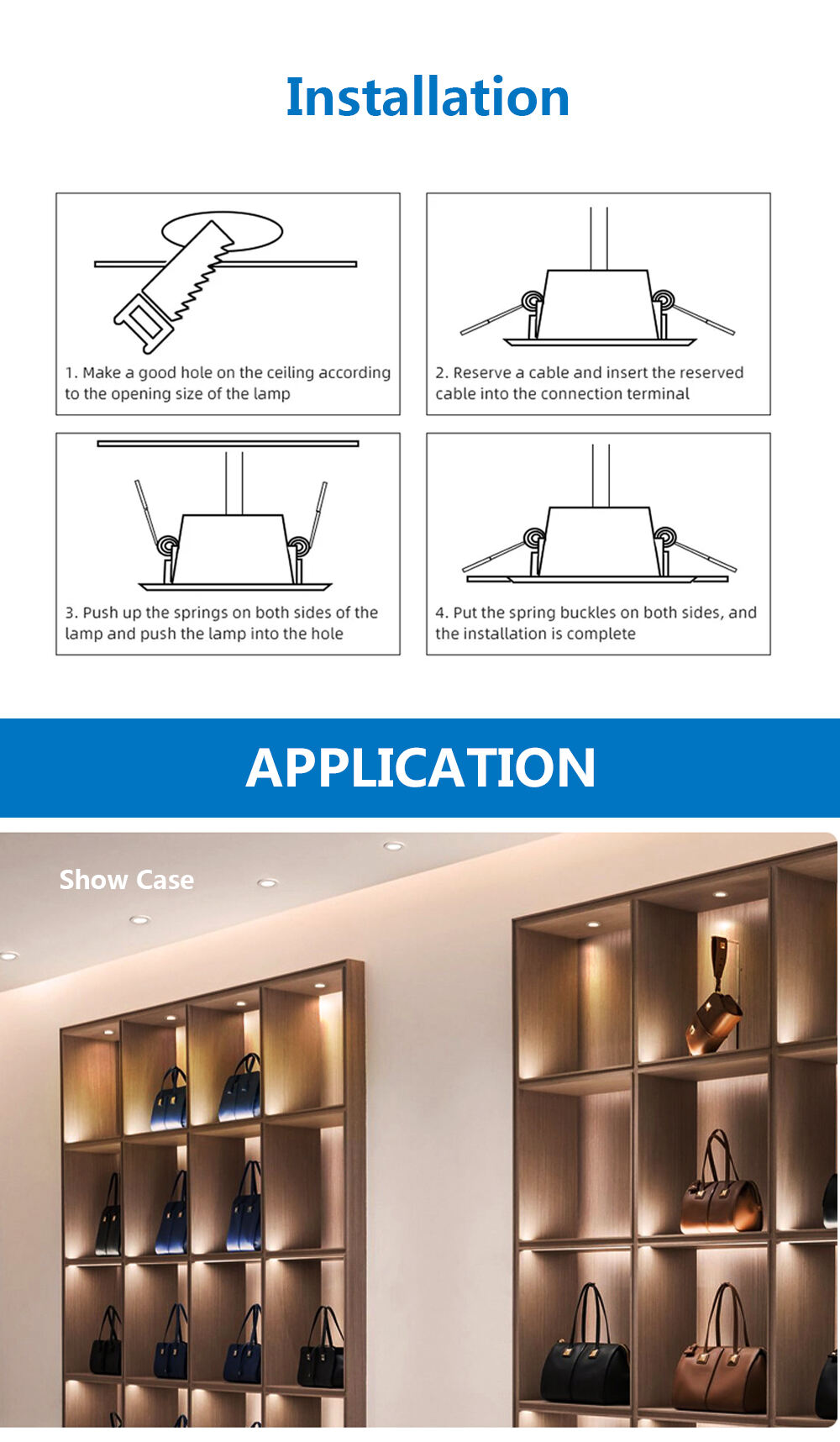 HX-115  LED SPOT LIGHT Indoor Spot Light manufacture