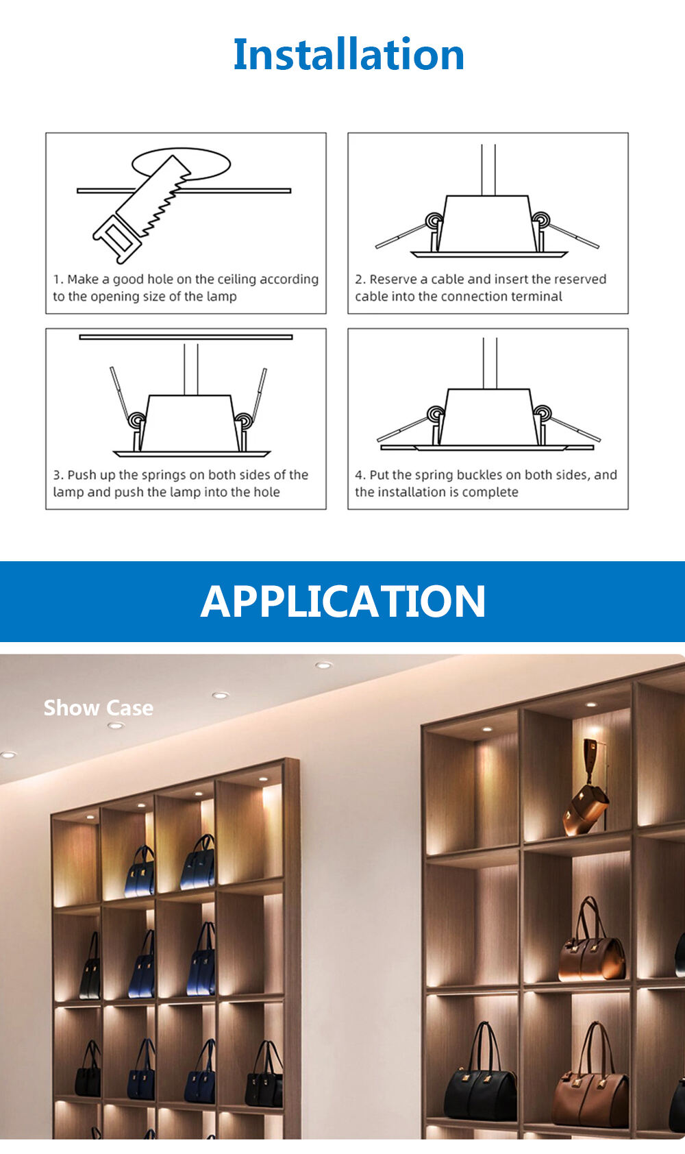 HX-110 LED SPOT LIGHT  Indoor Spot Light supplier