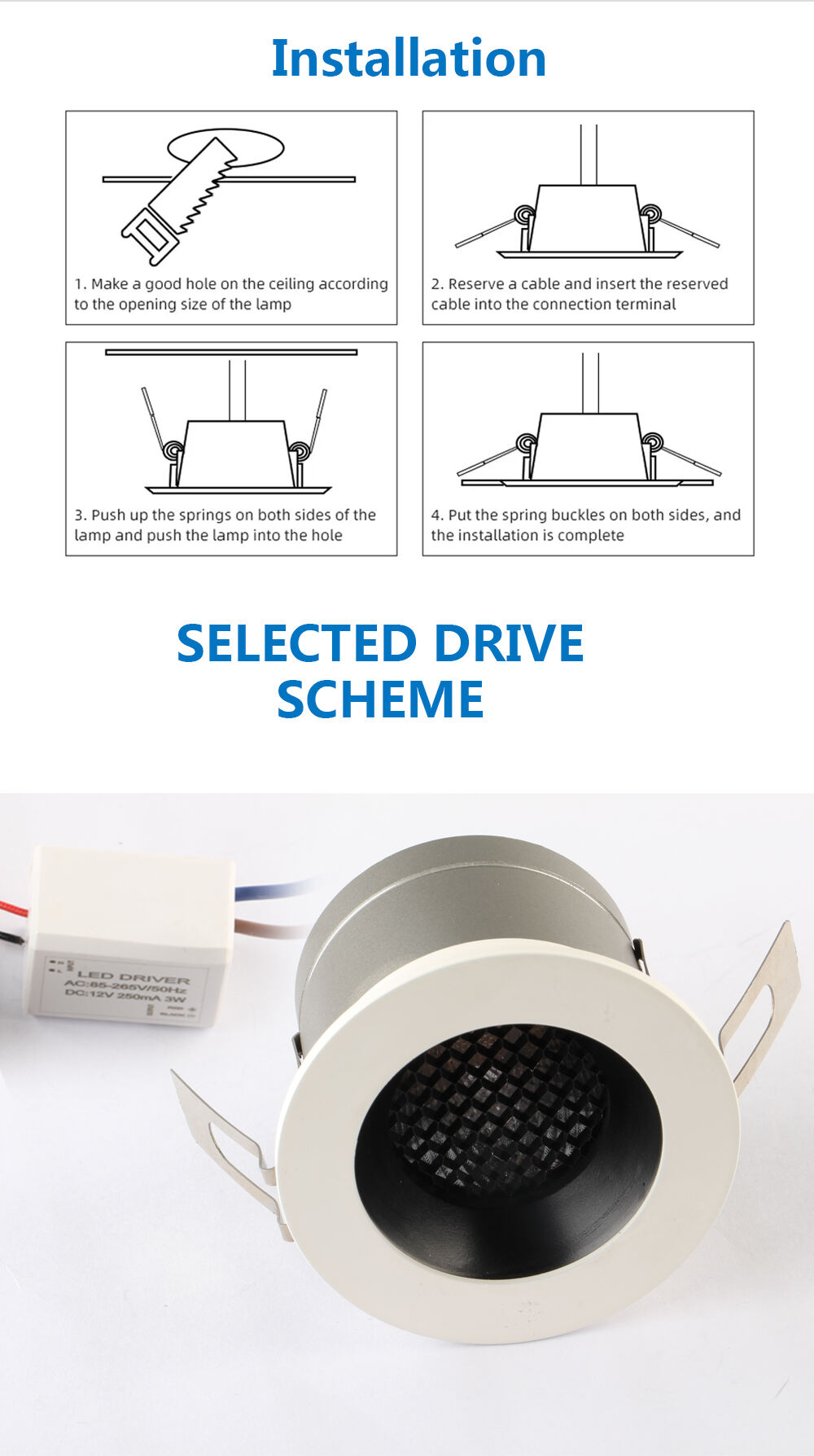  HX-118 LED SPOT LIGHT Indoor Spot Light supplier