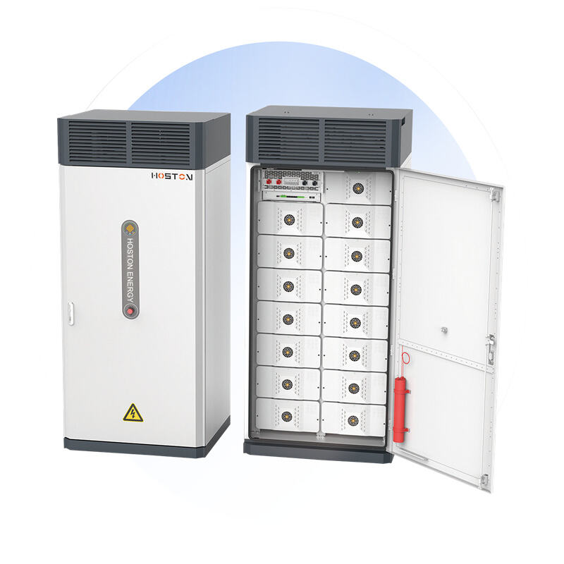 Utendørs 107kWh LFP-batteri Solbatteri Energilagringssystem Kraftstasjon Alt i Et Ess Med Smart BMS