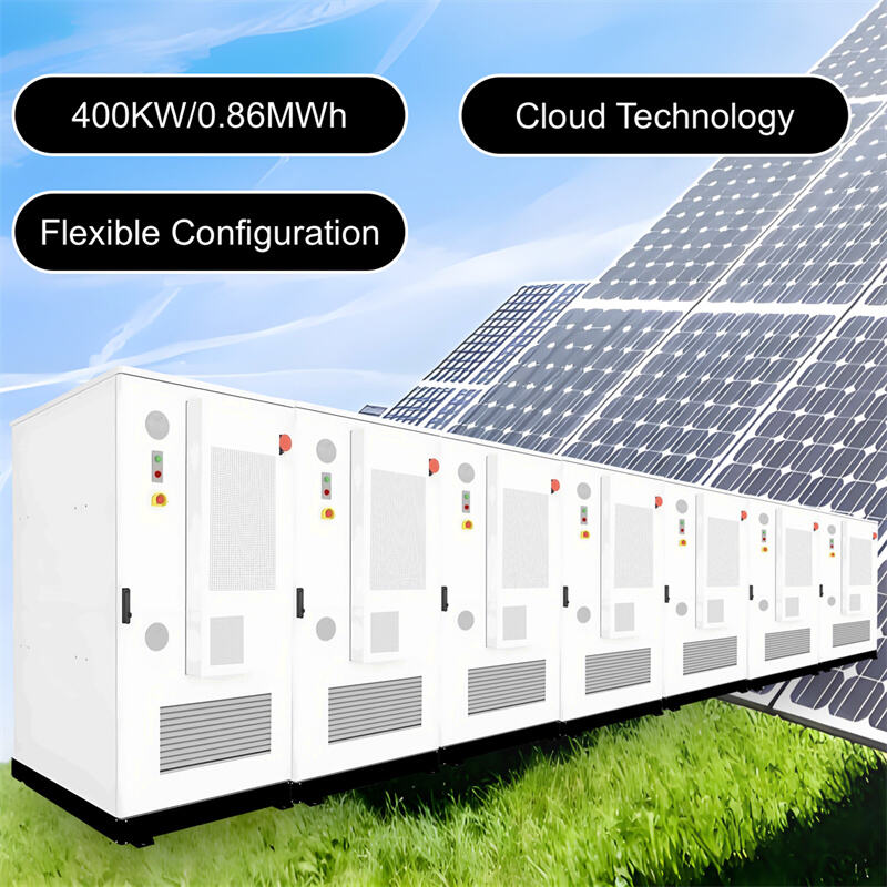0.86MWh Solar Battery Energy Storage System 10HC Container Air Cooling Industrial Commercial