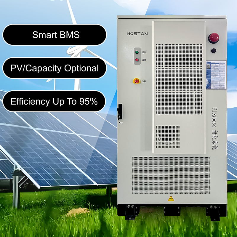 100kW/215kWh Smart BESS Cabinet Industrial & Commercial ESS Air Cooling LFP Battery BMS
