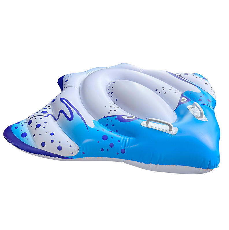 Inflatable Manta Ray Kids Ride on Toys Outdoor Water Pool Floats