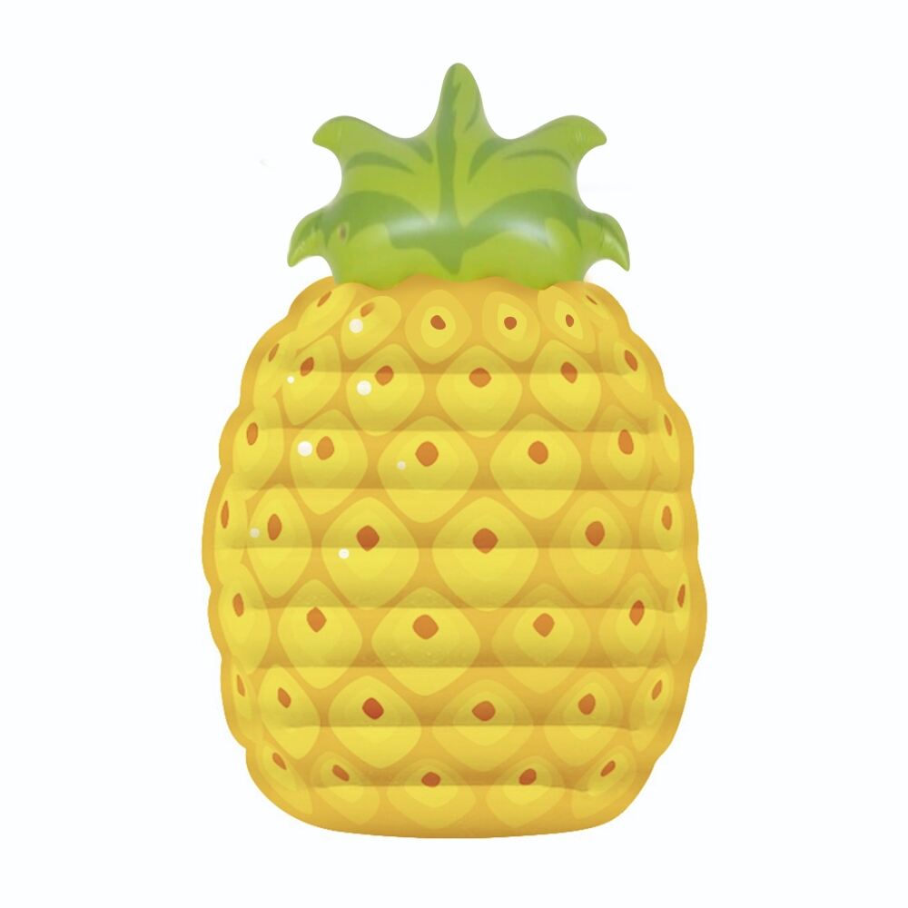 Custom Water Floatie Inflatable PVC Pineapple Slice Pool Float Mat for Adults 