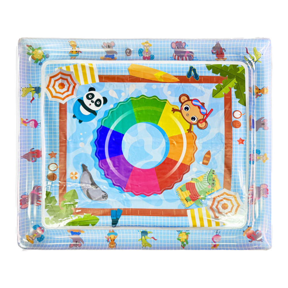 空気を入れるうつぶせ練習マット 嬰児および幼児用高級ベビー水遊びマット