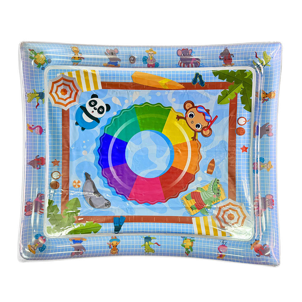 空気を入れるうつぶせ練習マット 嬰児および幼児用高級ベビー水遊びマット