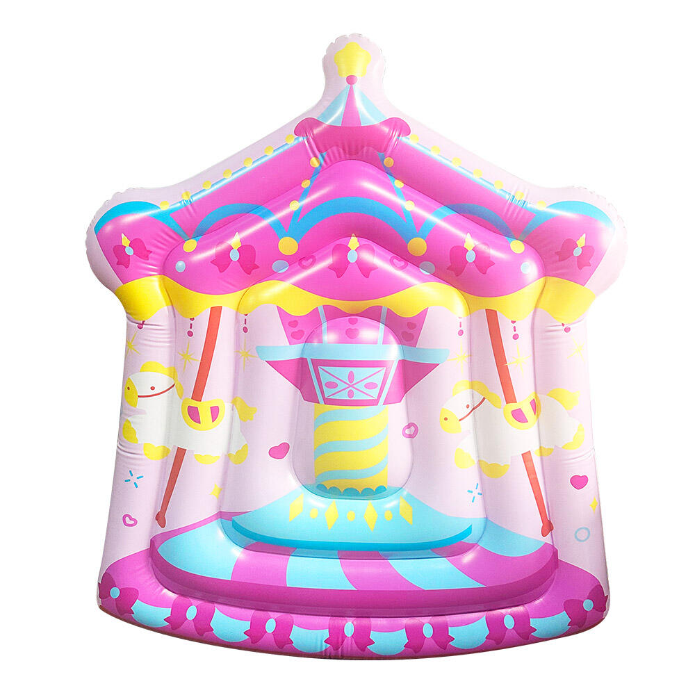 Πλωτό Καρουσέλ για Παιδιά για Πισίνα – Φιλικό προς το Περιβάλλον Εξωτερικό Πλωτό Υπόστρωμα/Σκάφος για Νερό