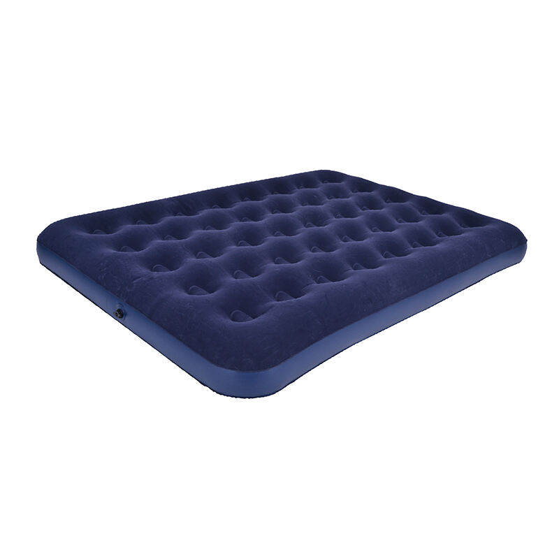 Wholesale Double Air Mattress Camping Inflatable Flocked Airbed