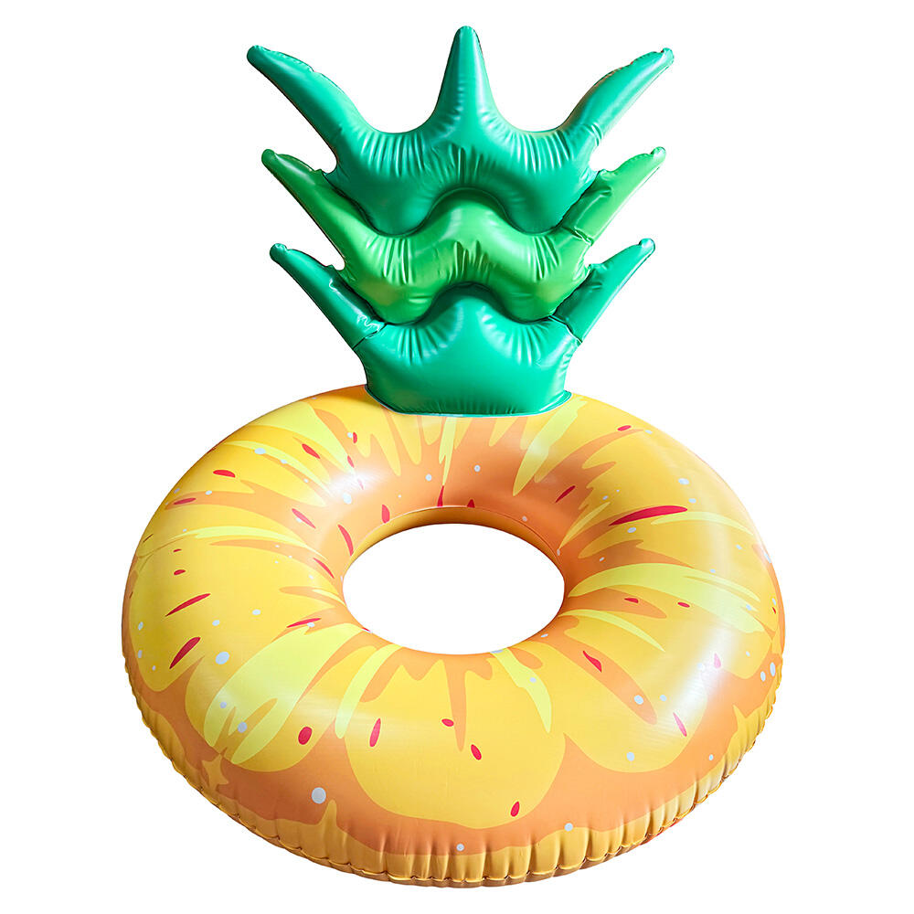 Giant Inflatable Pineapple Pool Float Outdoor Adults Swimming Ring Tube