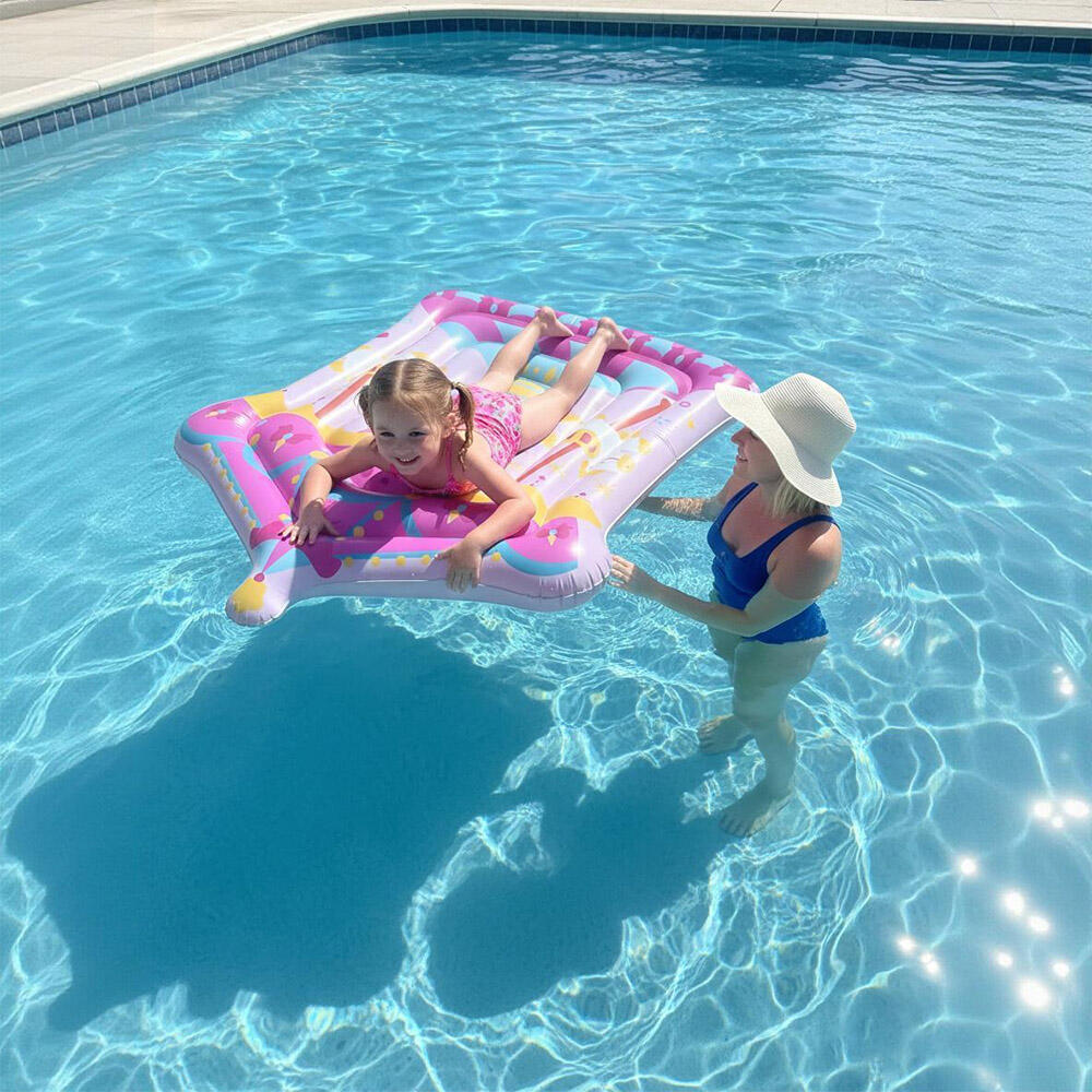 Πλωτό Καρουσέλ για Παιδιά για Πισίνα – Φιλικό προς το Περιβάλλον Εξωτερικό Πλωτό Υπόστρωμα/Σκάφος για Νερό