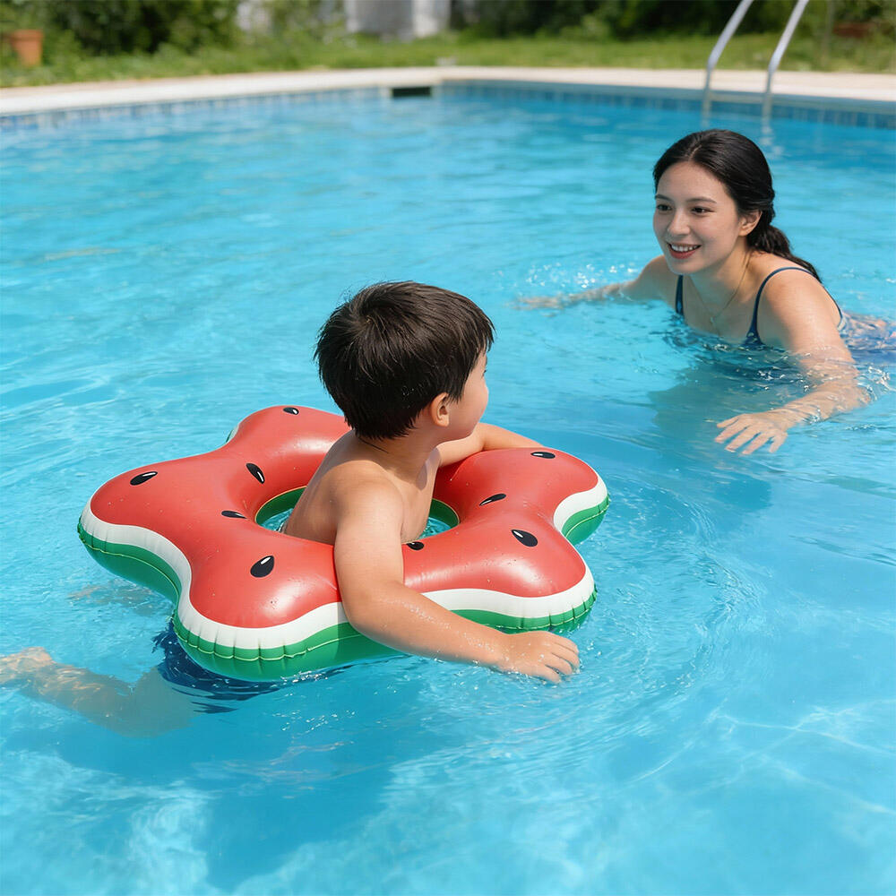 Φιλικό προς το περιβάλλον σωσίβιο σε σχήμα αστεριού, φουσκωτά παιχνίδια πισίνας για παιδιά, ανεμπόδιστος σωλήνας