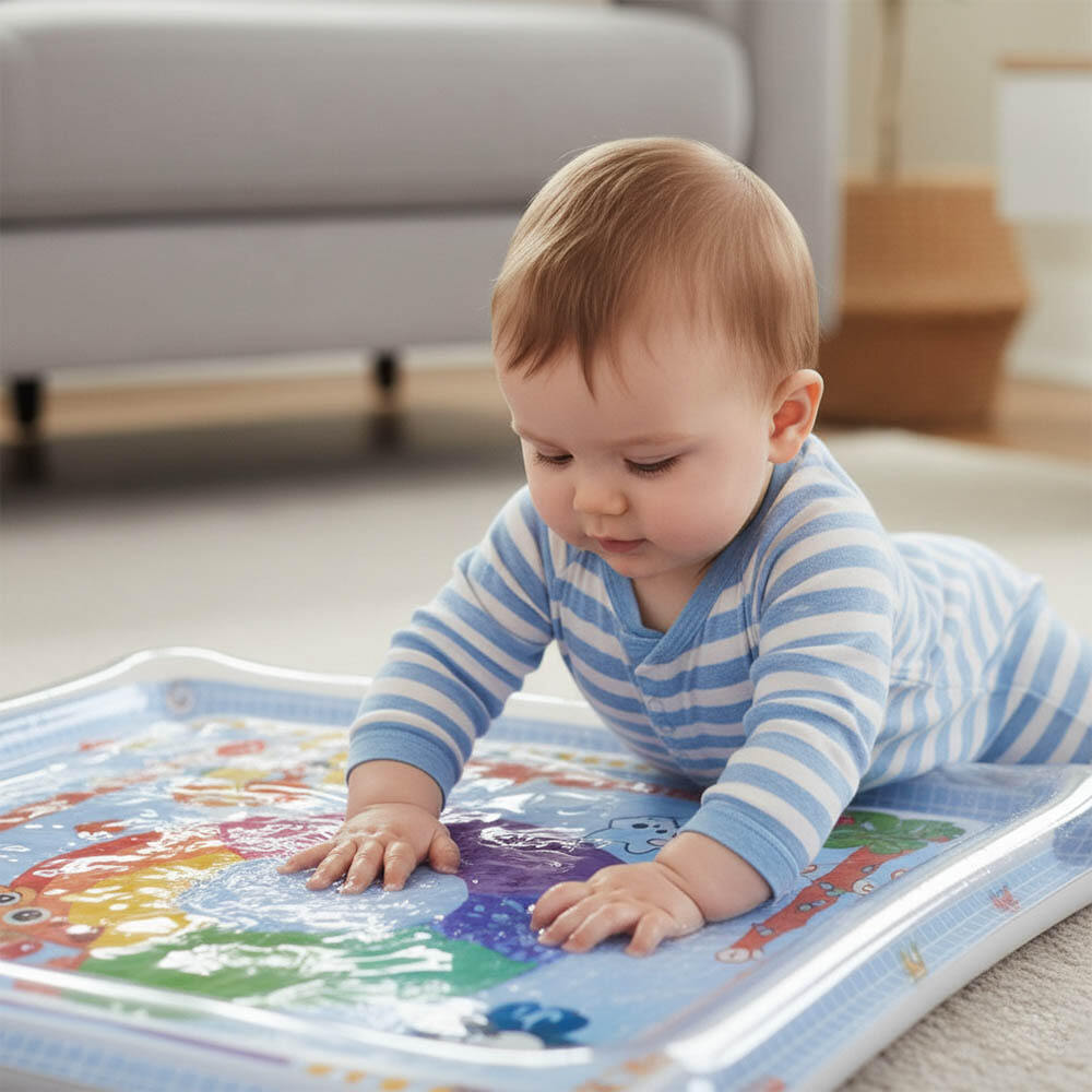 空気を入れるうつぶせ練習マット 嬰児および幼児用高級ベビー水遊びマット