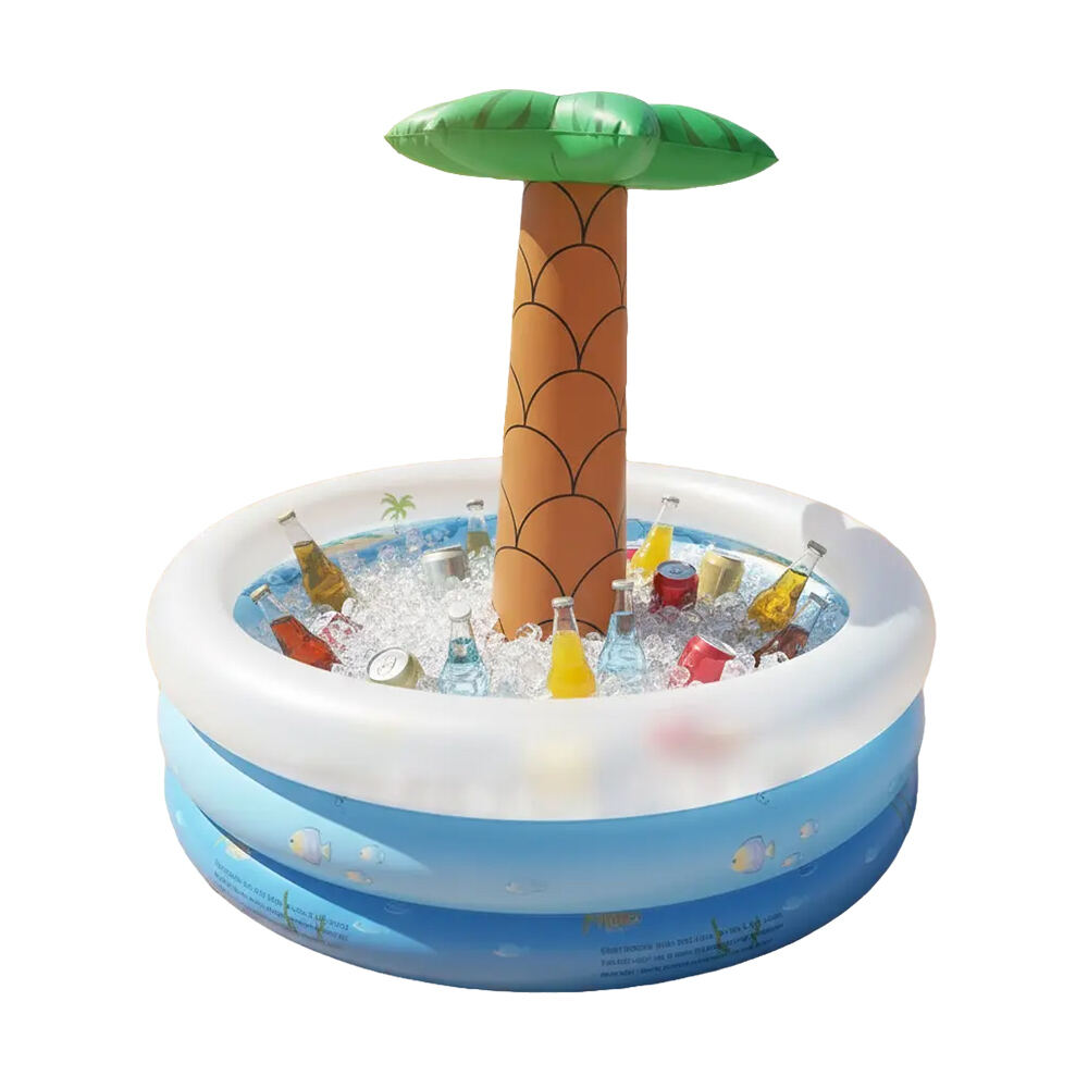 Inflatable Palm Tree Cooler Blow up Summer Swimming Pool Party Decorations