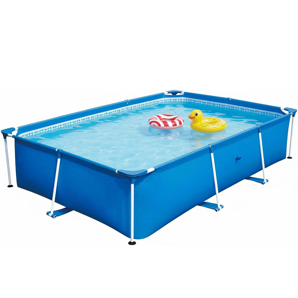 Durable Rectangular Farme Pool Outdoor Backyard Above Swimming Poool for Family Fun