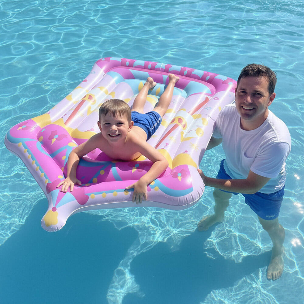 Πλωτό Καρουσέλ για Παιδιά για Πισίνα – Φιλικό προς το Περιβάλλον Εξωτερικό Πλωτό Υπόστρωμα/Σκάφος για Νερό