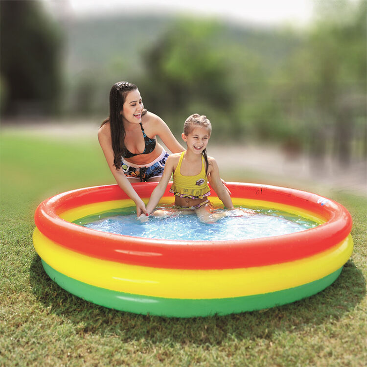 Garden Round Inflatable Baby Swimming Pool Blow up Kiddie Water Play Pool 