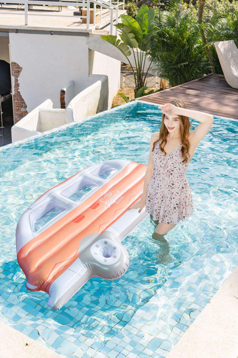 Inflatable Bus Swimming Pool Mats