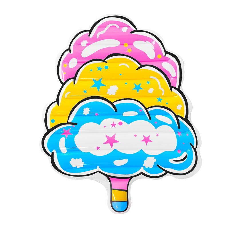 Giant Inflatable Cotton Candy Pool Float Outdoor Water Floating Raft