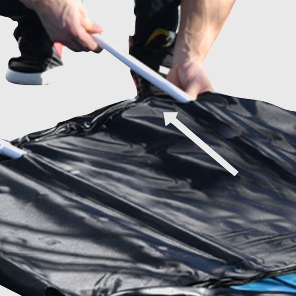 Portable Inflatable Ice Bath Tub for Athletes Cold Plunge Tub with Cover and Lid 