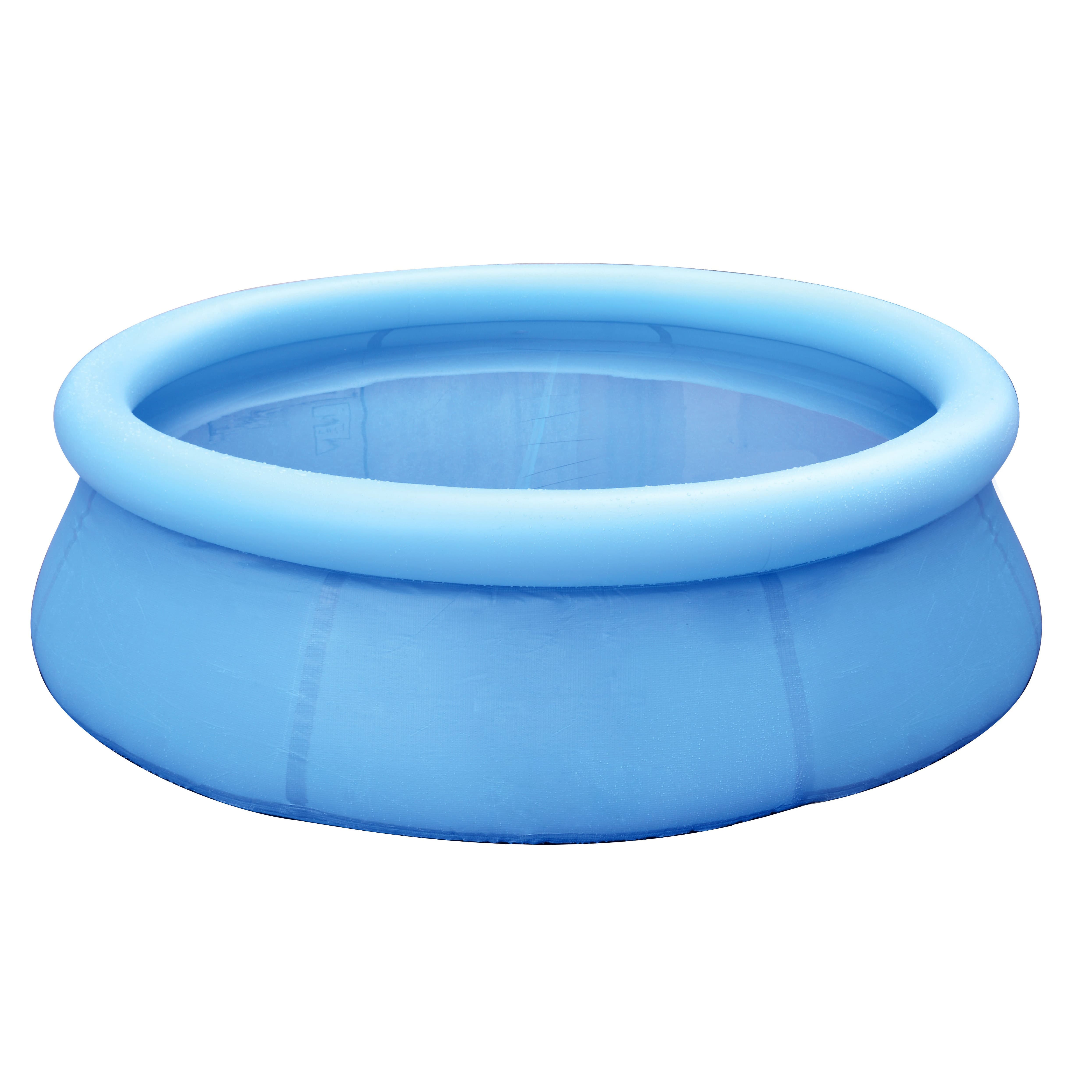 Round Inflatable Above Ground Swimming Pool Outdoor Top Ring Family Pool for Kids and Adults