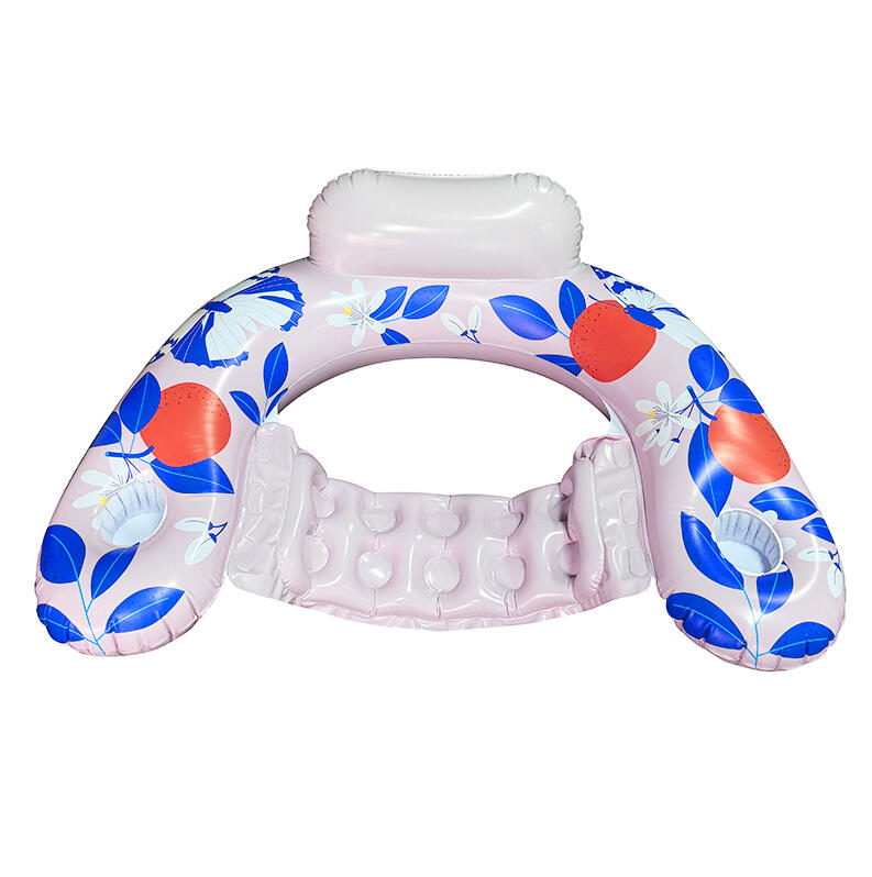 Inflatable Pool Lounger Chair Outdoor Swimming pool Float Seat