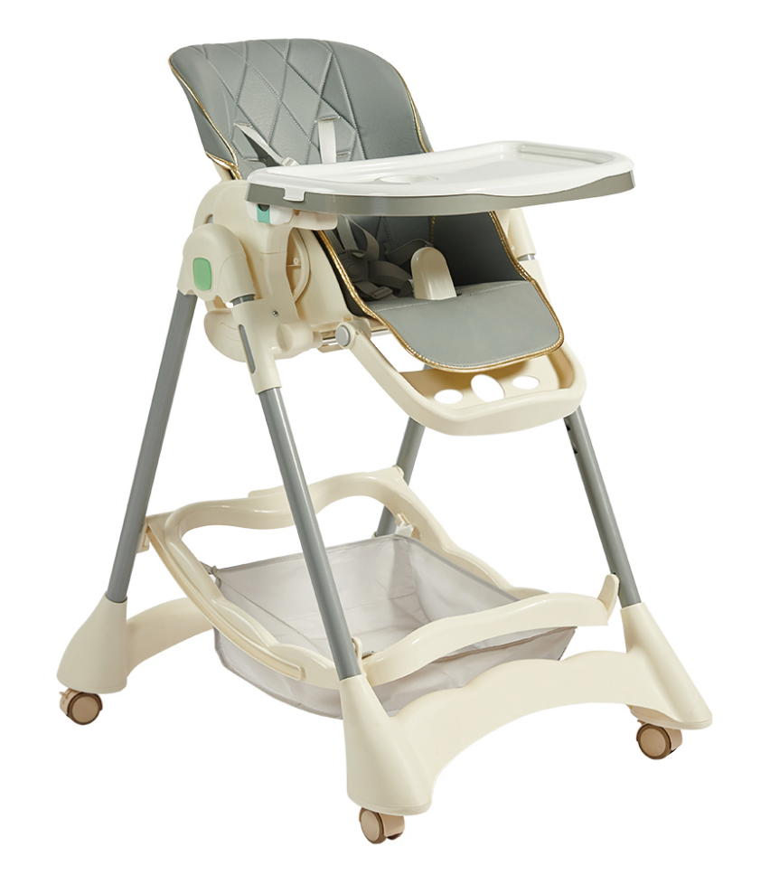 다기능 아기 식사 의자 높이 조절 가능 아기 스윙 로킹 의자 접이식 아기 수유 높은 의자