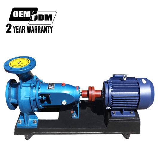 End suction single stage centrifugal pump