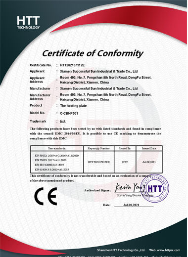 CE Certificate