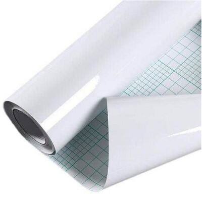 5 Years+ 80 Mic Polymeric Film Clear Permanent Glue 140gsm Coated Paper ...