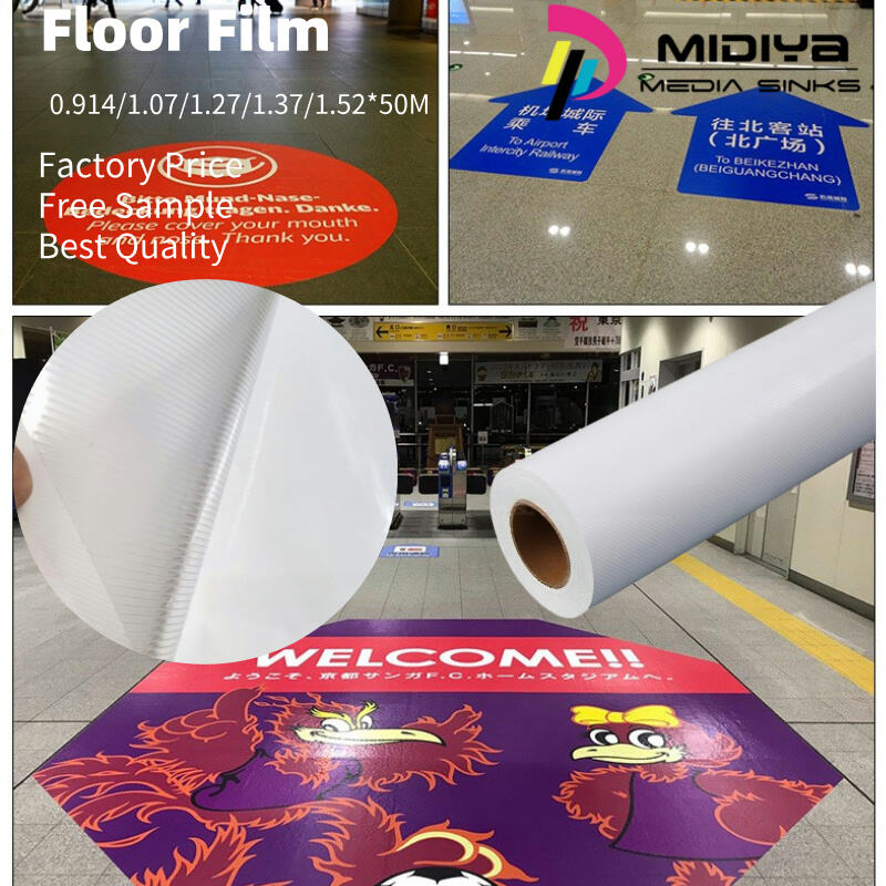 220mic pvc floor film