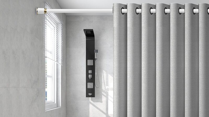 What Is the Standard Height for a Shower Curtain Rod?