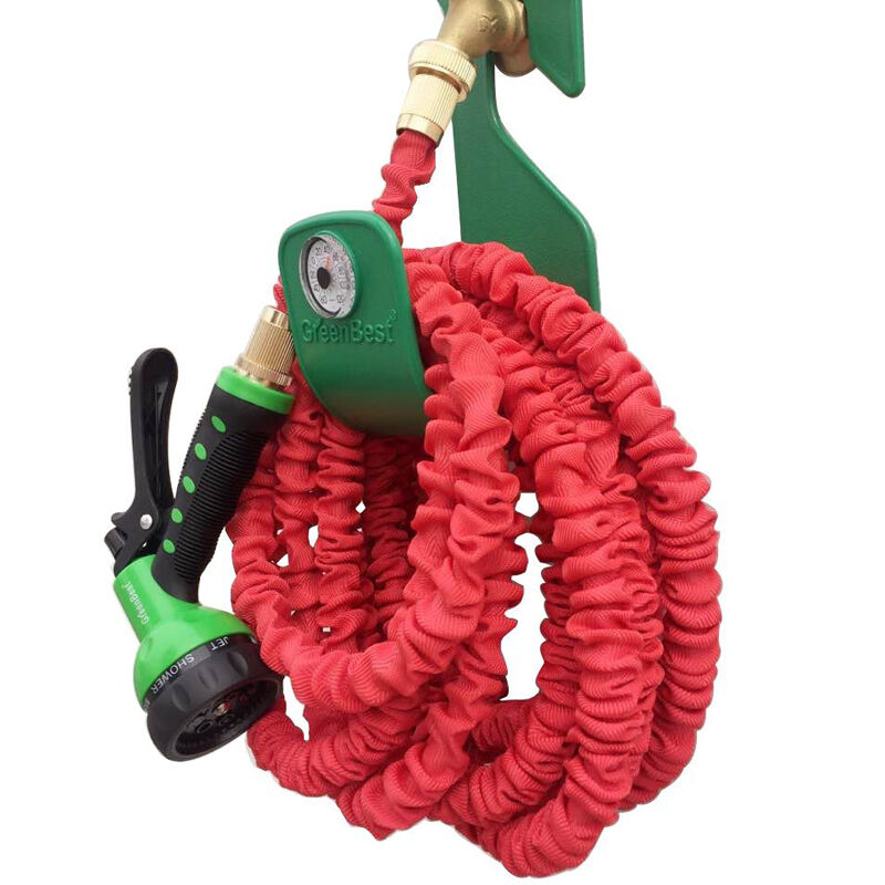 Red Expandable Garden Hose