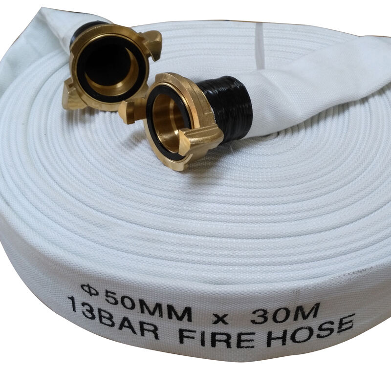 White Fire Hose 13BAR 50mm*30m