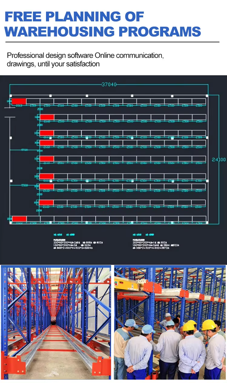 Most Commonly Selective Warehouse Storage Heavy-Duty Shelving metal Pallet Rack details