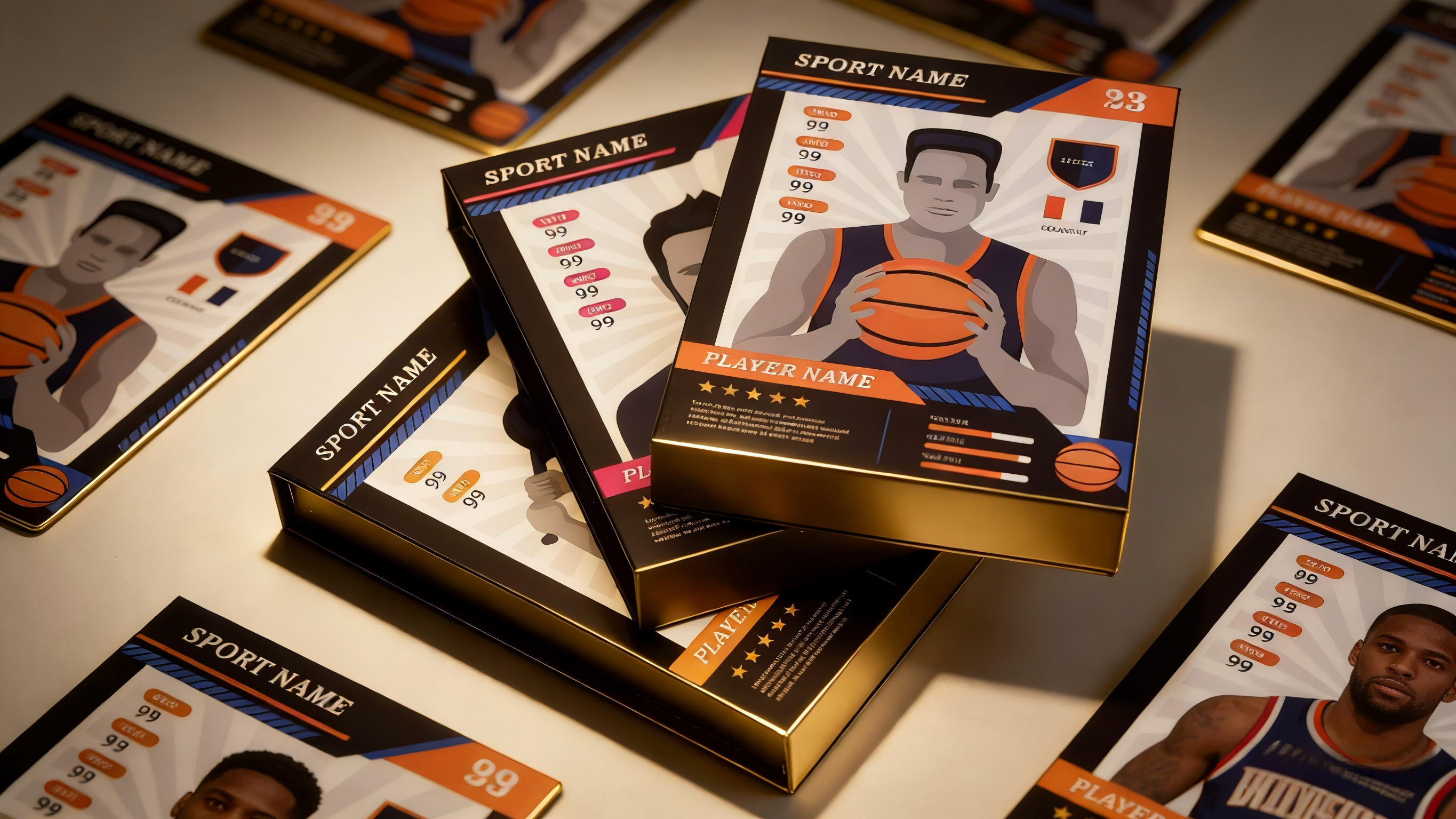 Custom Trading Card Packaging Boxes for Collectible Card Brands