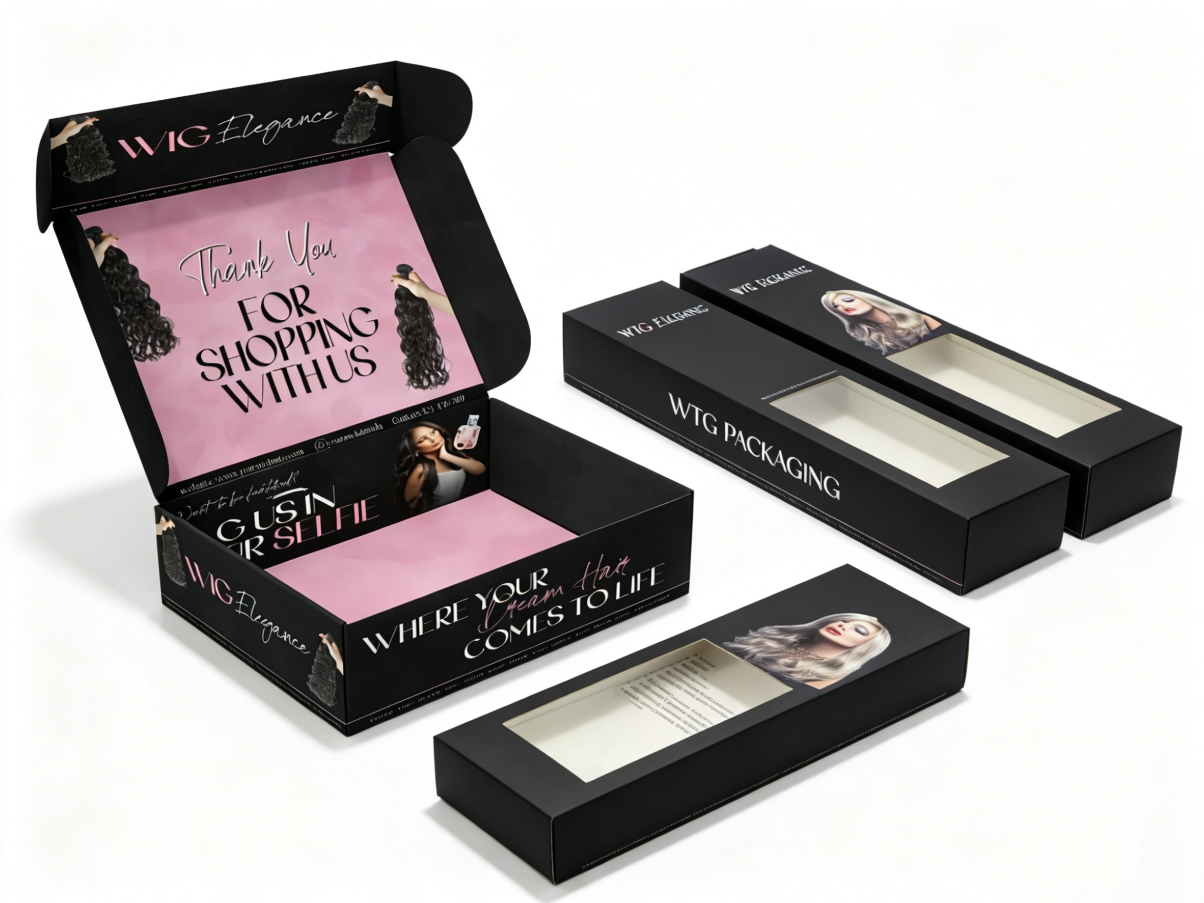 Custom Wig Boxes: Enhance Your Brand with Premium Packaging