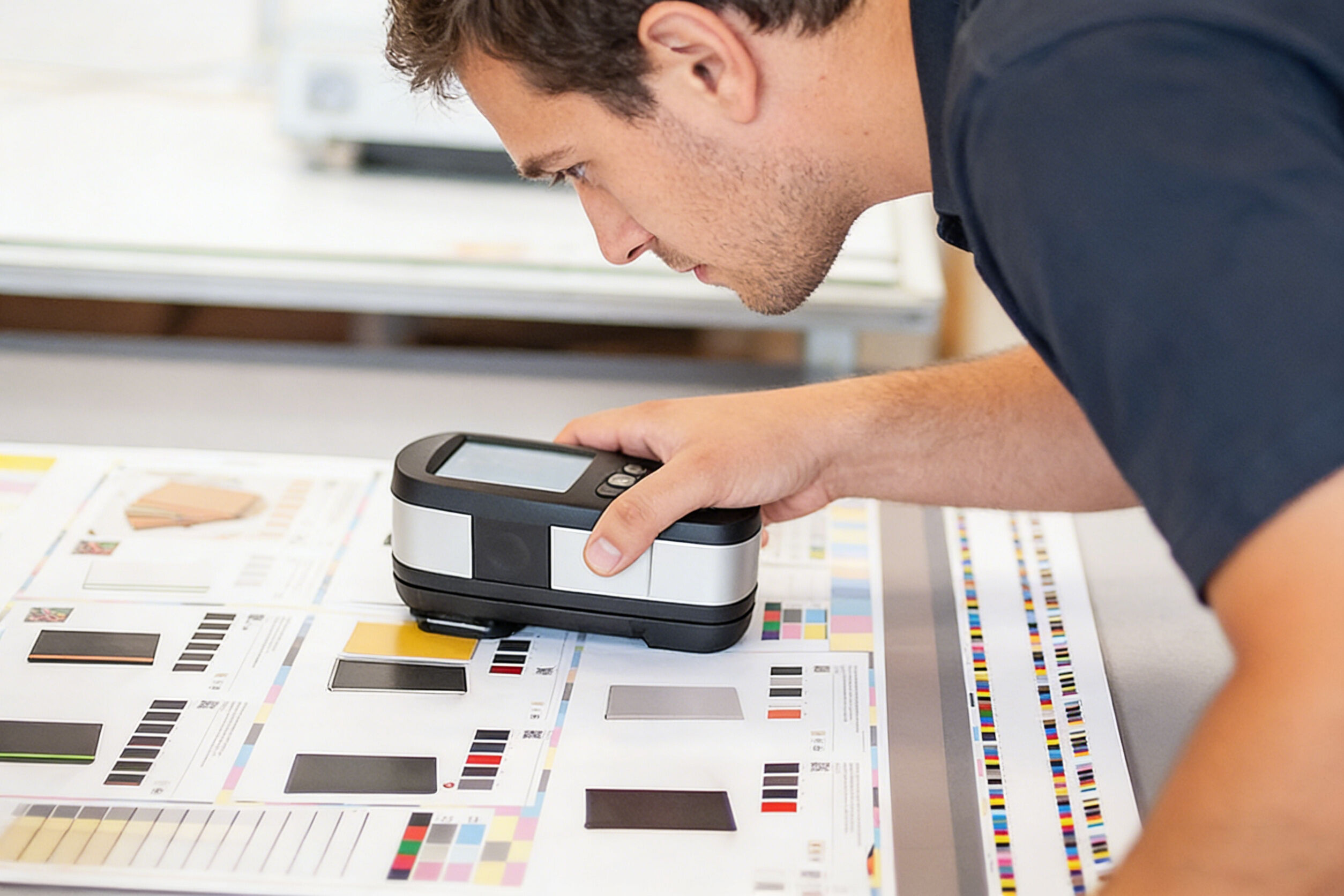 FUSSEN’s precision color verification via professional-grade spectrophotometry