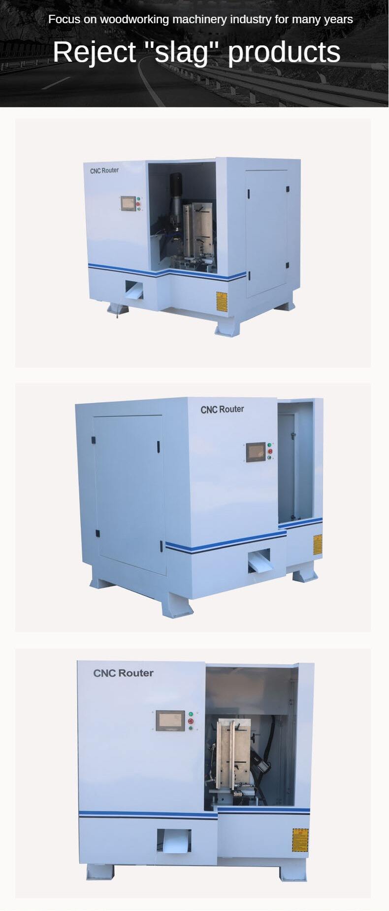 CNC wood tenoning machine