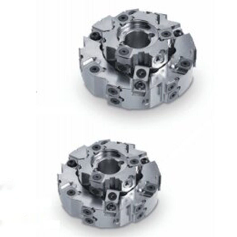 Disposable carbide blade tenon milling cutter